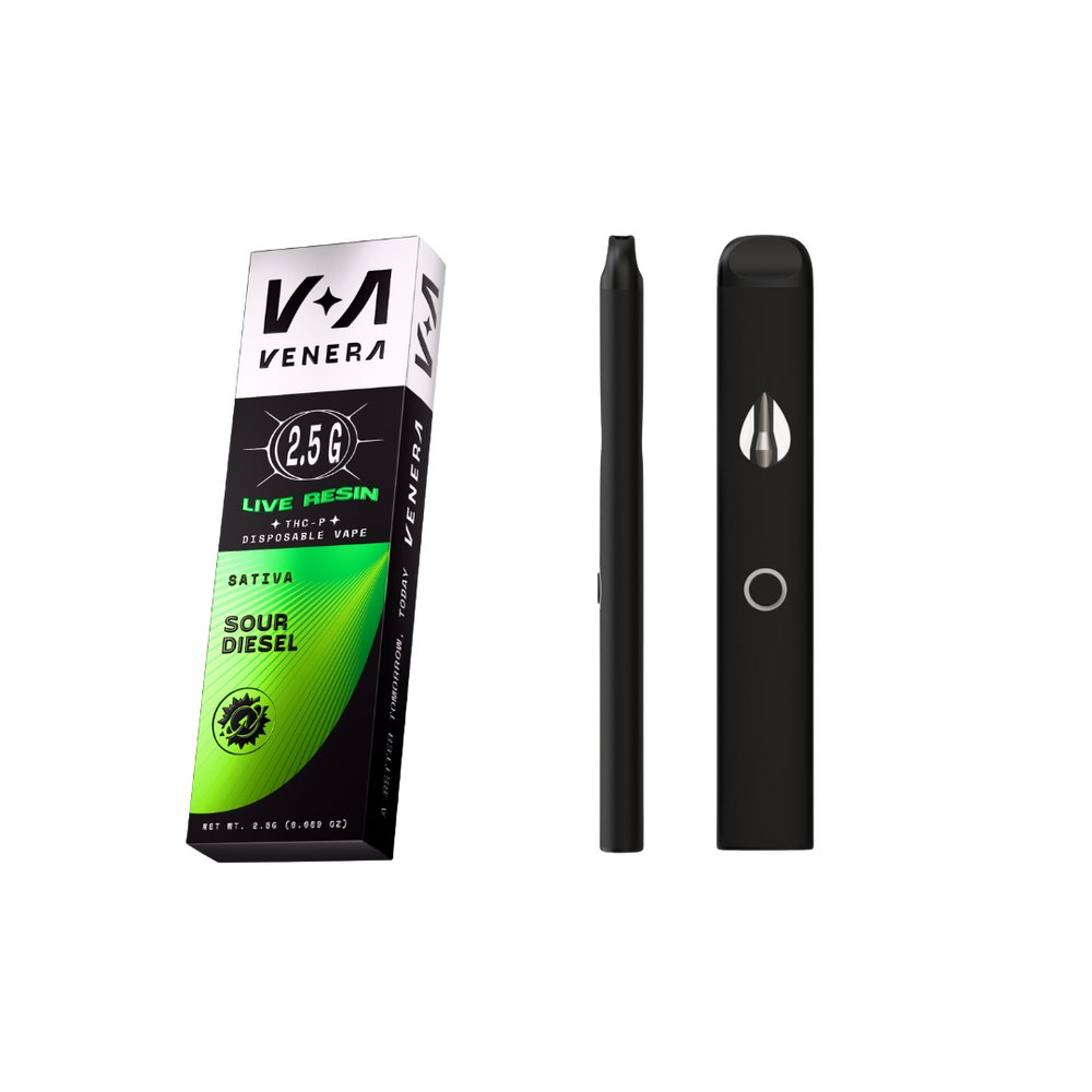 2.5G Live Resin Vape - Sour Diesel