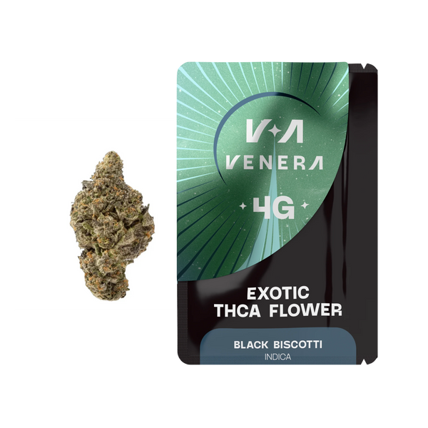 Black Biscotti THCA Hemp Flower (Indica)