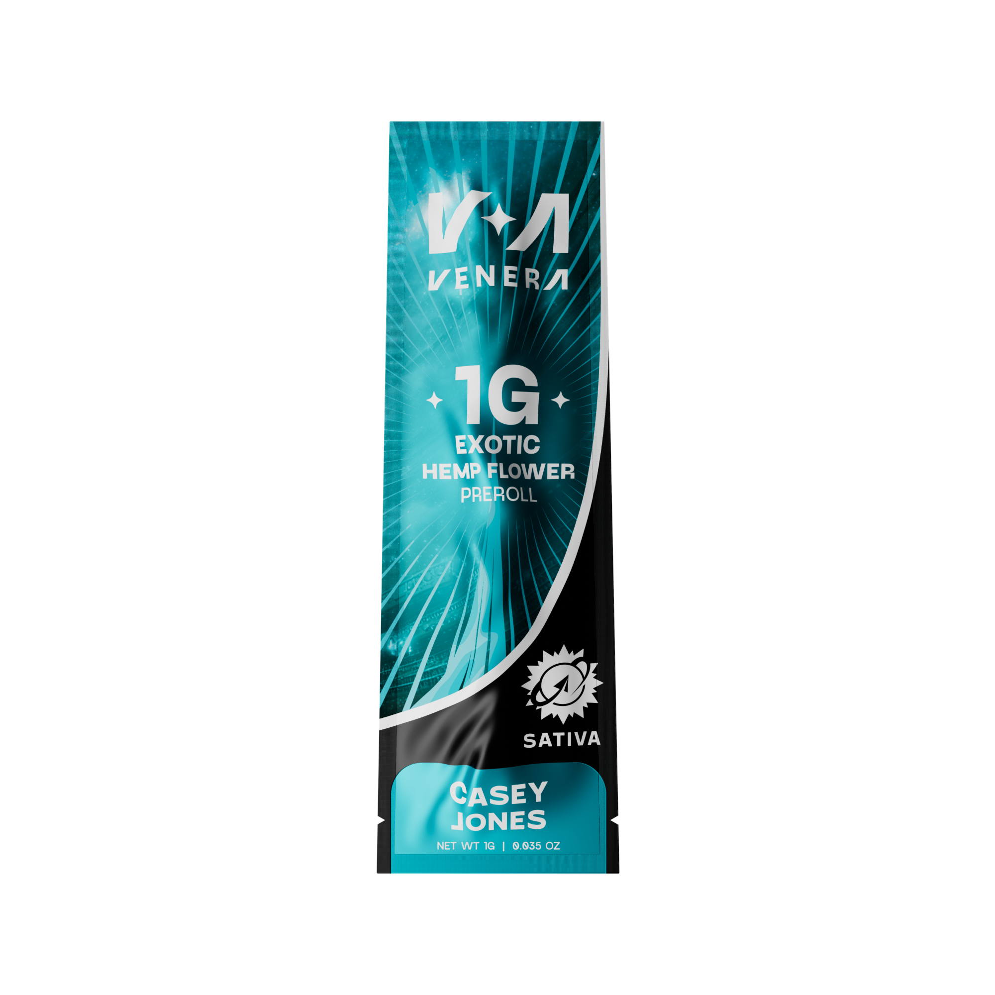 1g Exotic Hemp Flower Preroll - Casey Jones – venerafactory
