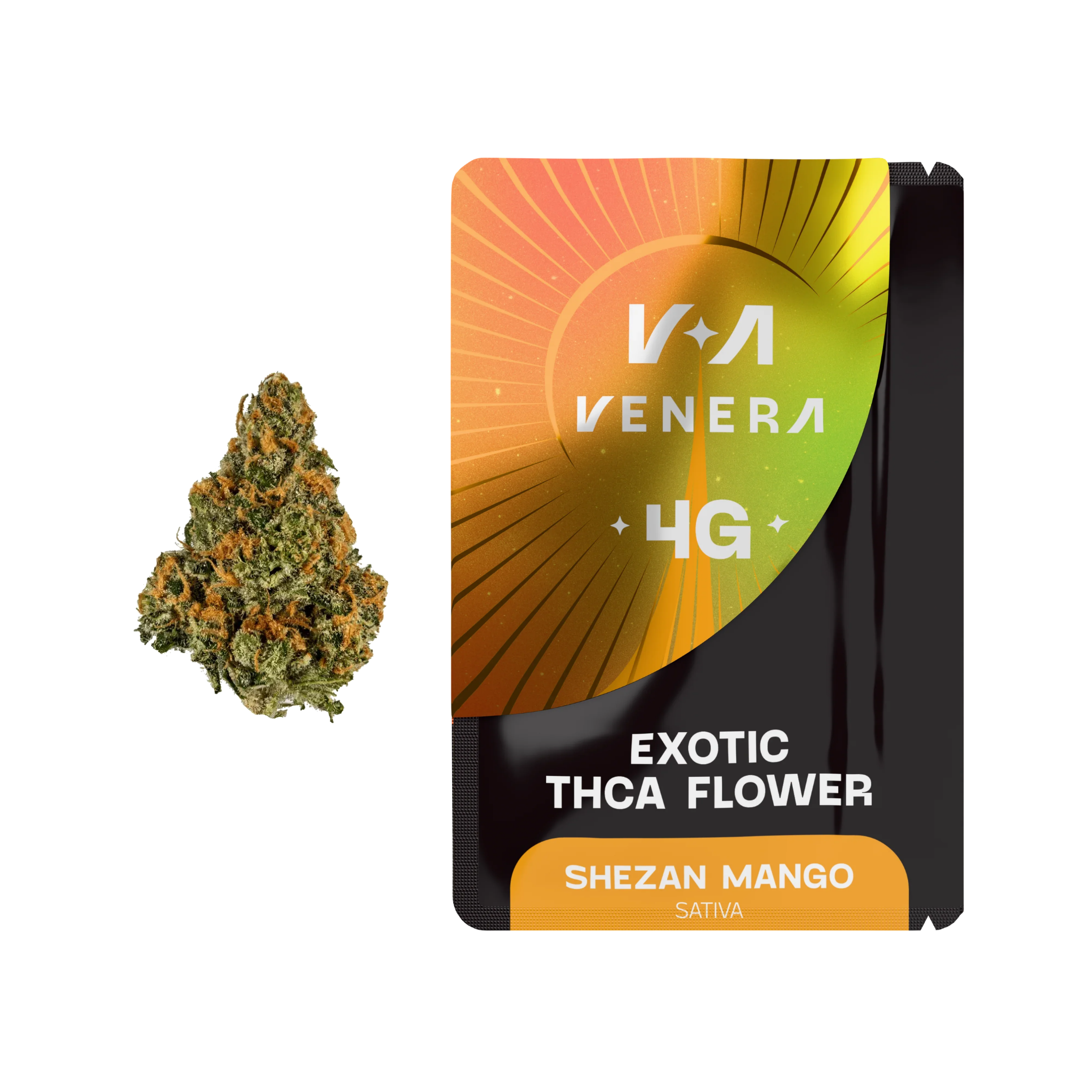 ばぶちゃん　honey mango Shezan Mango THCA Hemp Flower (Sativa) – venerafactory