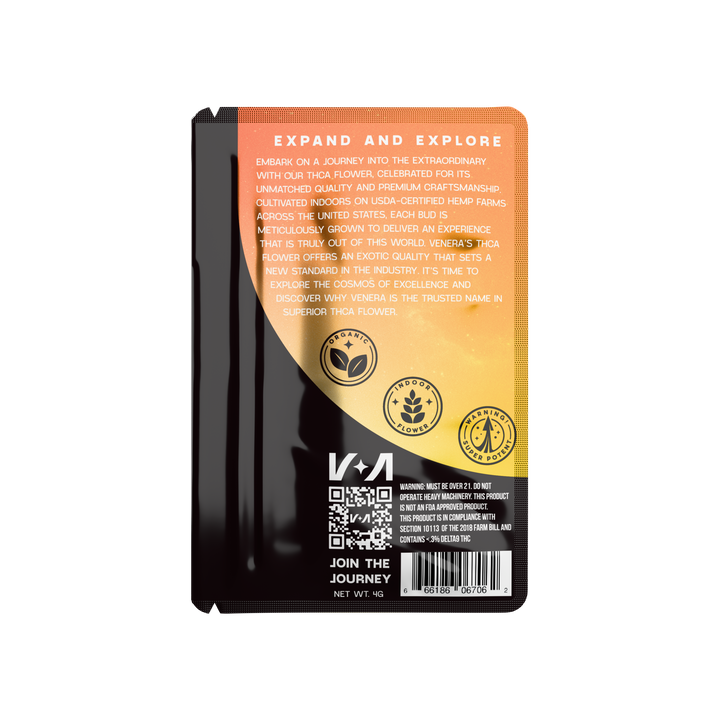 Sunset Sherbert Exotic THCA Hemp Flower (Hybrid)