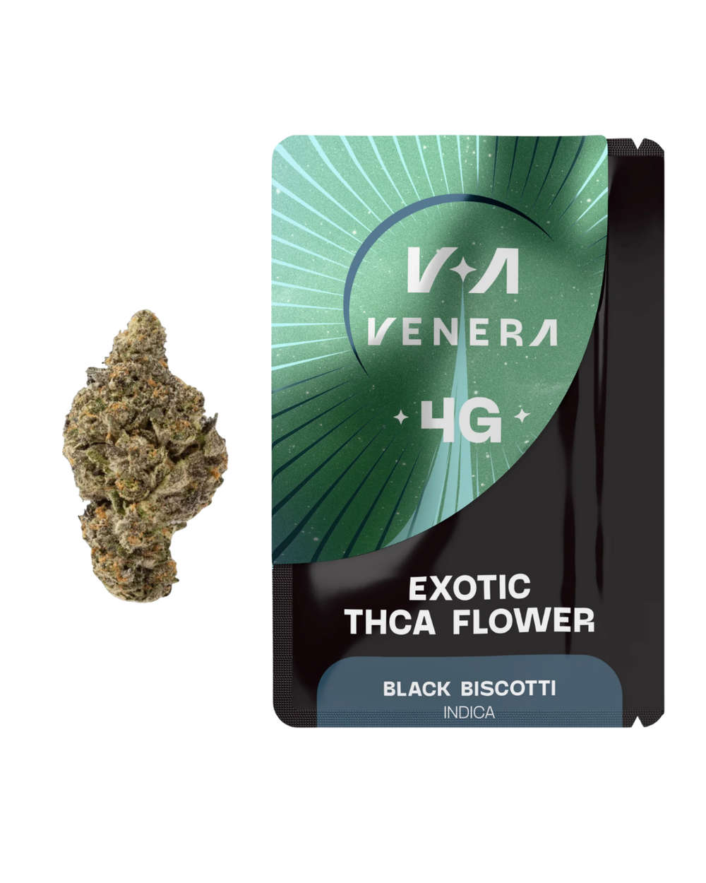 Black Biscotti THCA Hemp Flower (Indica)