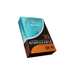 Image of Live Resin + Liquid Diamonds 3g Disposable – Ak47 (Sativa) Venera