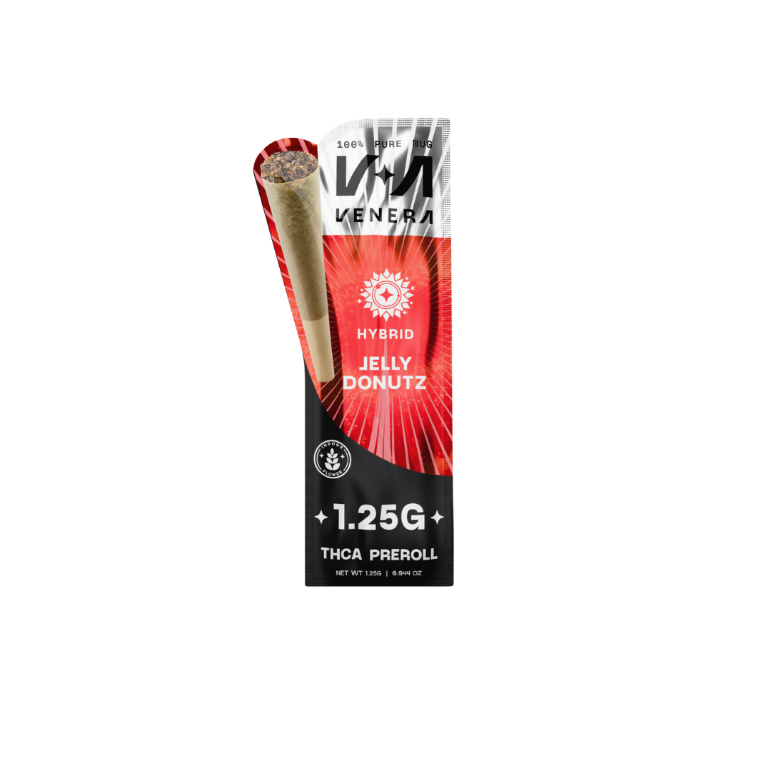 1.25g THCa Pure Nug Pre Rolls - Jelly Donutz