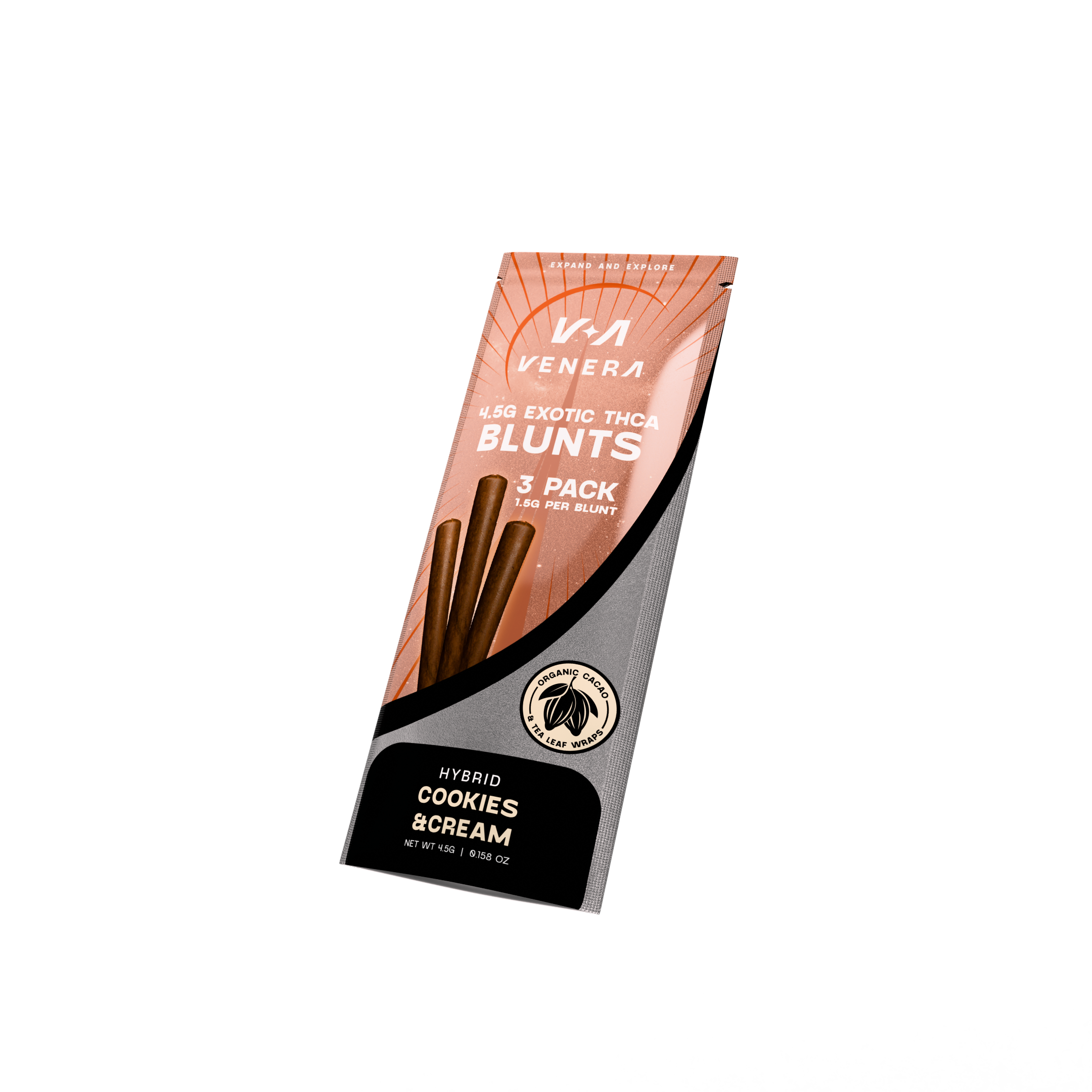 3 Pack THCA Blunts - Cookies & Cream