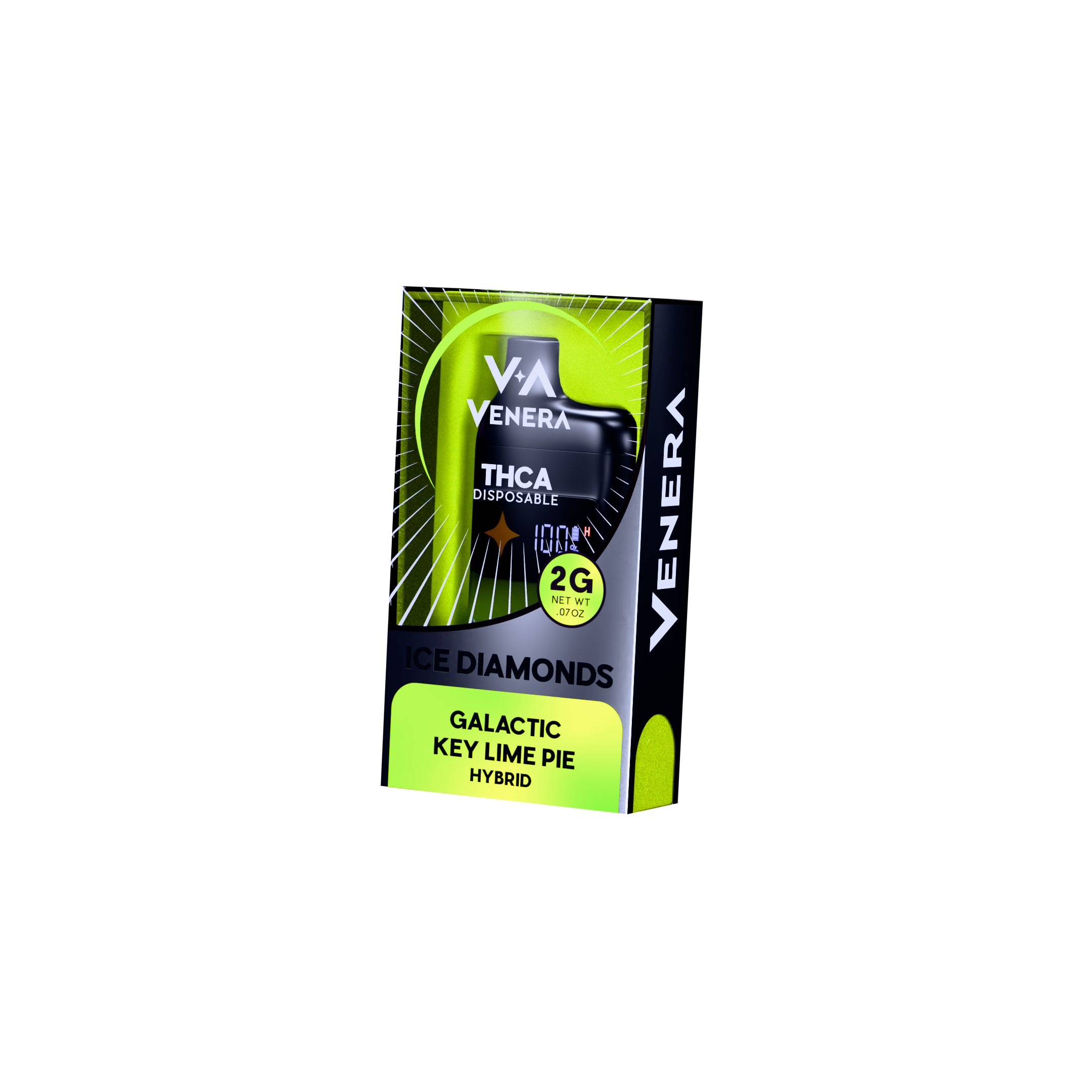 Galactic Key Lime 2G Disposable Vape Pen (Hybrid)