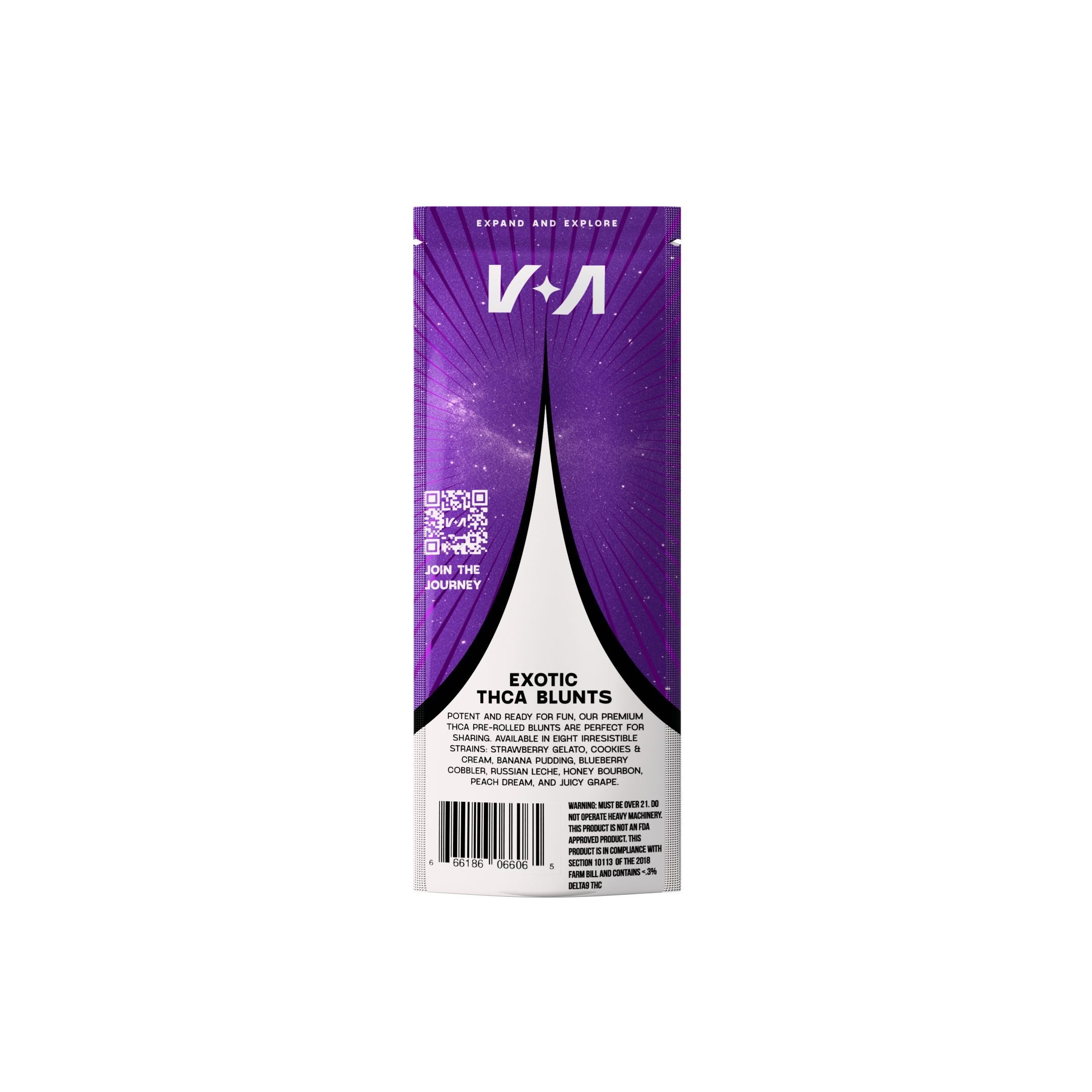 3 Pack THCA Blunts - Juicy Grape