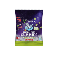 Image of Delta 8 + THCP – Vegan Gummies 5000mg – Apple - Venera