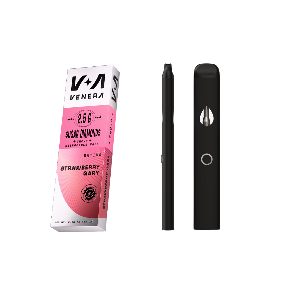 2.5G Sugar Diamond Vape - Strawberry Gary