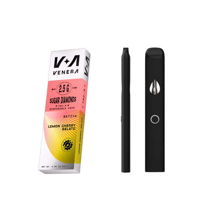 2.5G Sugar Diamond Vape - Lemon Cherry Gelato