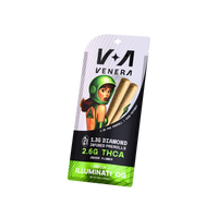 2.6g Infused THCa 2 Pack Prerolls - Illuminati OG