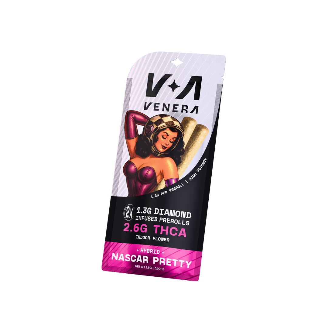 2.6g Infused THCa 2 Pack Prerolls - Nascar Pretty