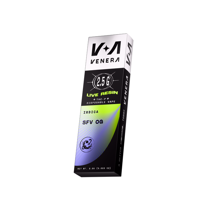 2.5G Live Resin Vape - SFV OG