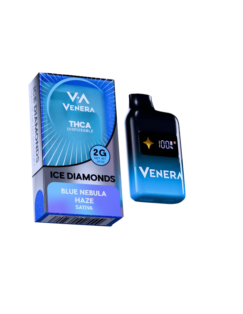 Cannavore Vapes Blue Diamond 2G Disposable Vape Pen  venerafactory 2G  Disposable Vape Pen venerafactory