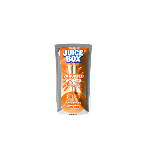 Juice Joints | 2x 1.5G Diamond Infused Hemp Pre Rolls | Orange Julius