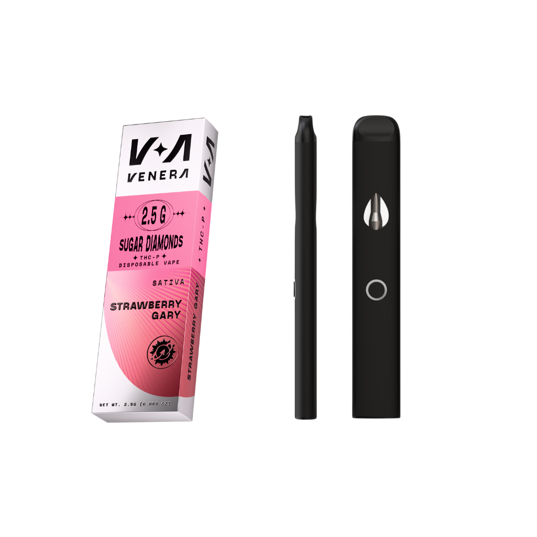 2.5G Sugar Diamond Vape - Strawberry Gary