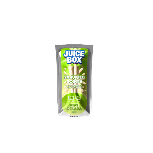 Juice Joints | 2x 1.5G Diamond Infused Hemp Pre Rolls | Kiwi Colada