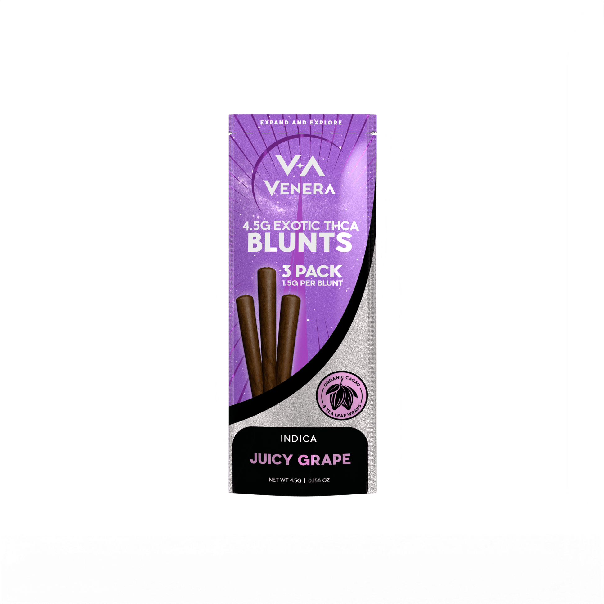 3 Pack THCA Blunts - Juicy Grape