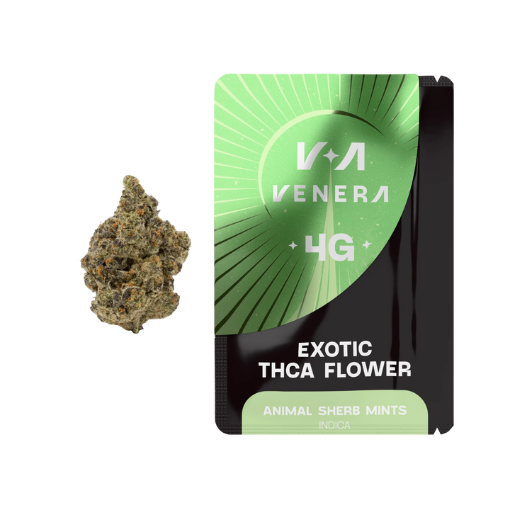 Animal Sherb Mints THCA Hemp Flower (Indica)
