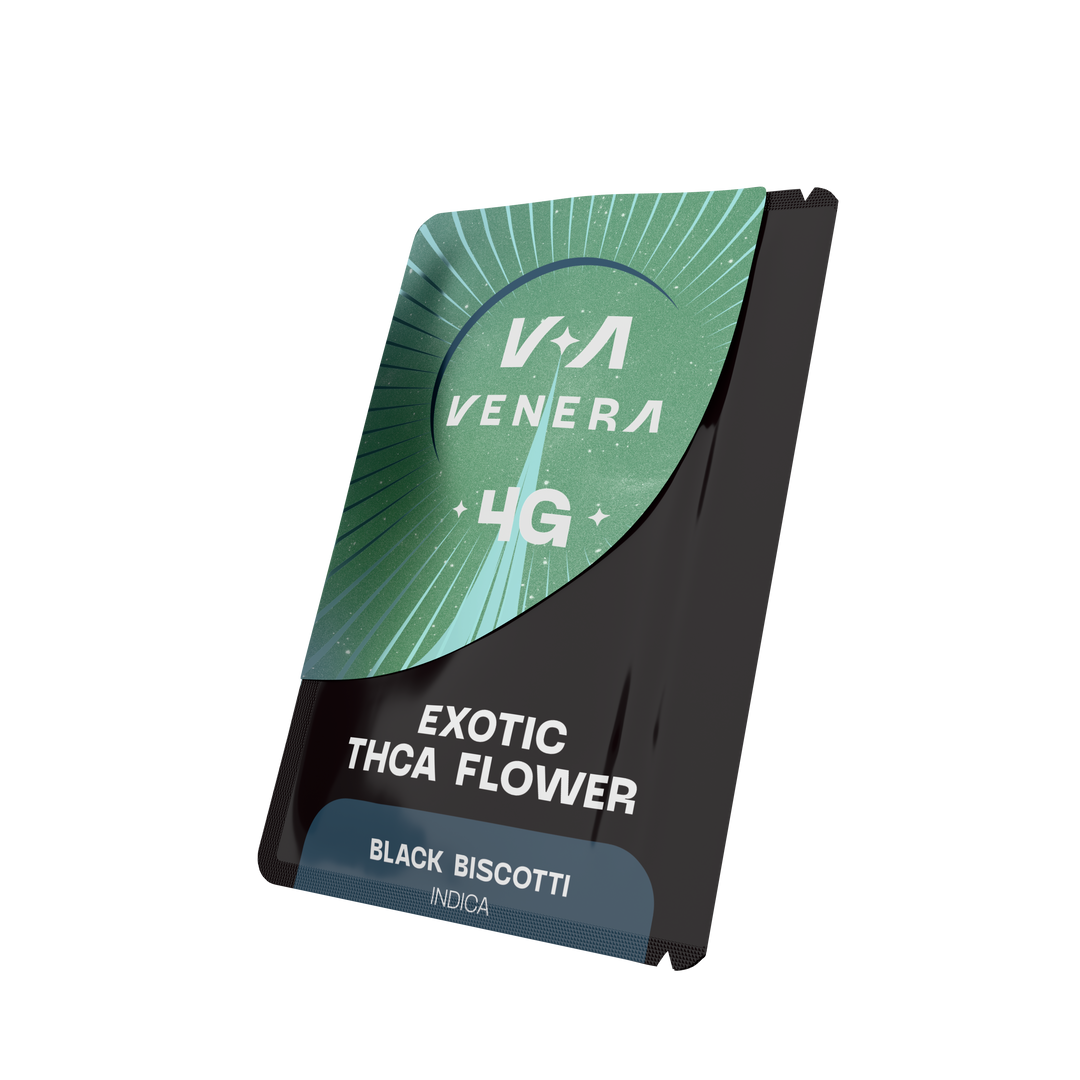 Black Biscotti THCA Hemp Flower (Indica)