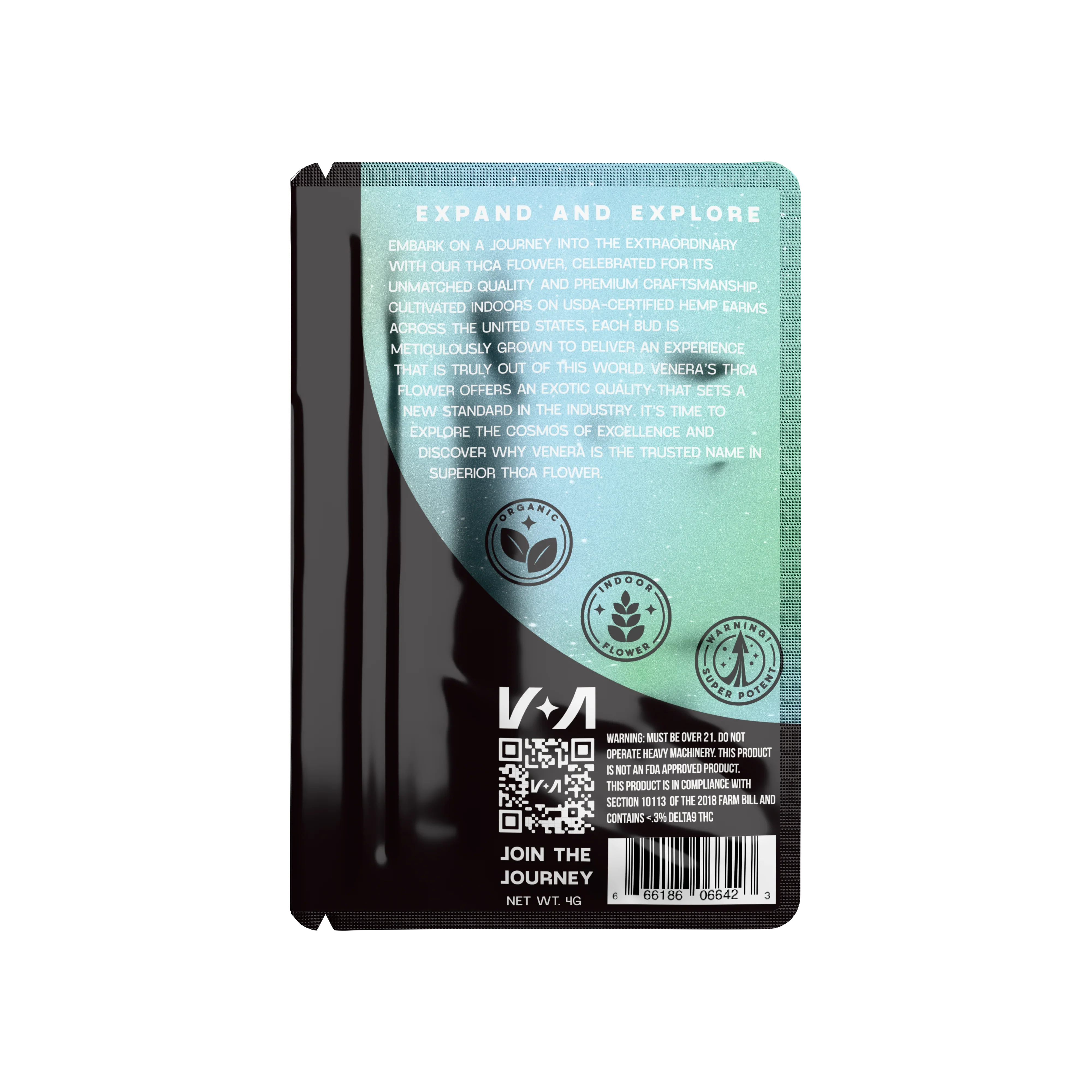 Image of Black Biscotti THCA Hemp Flower (Indica)