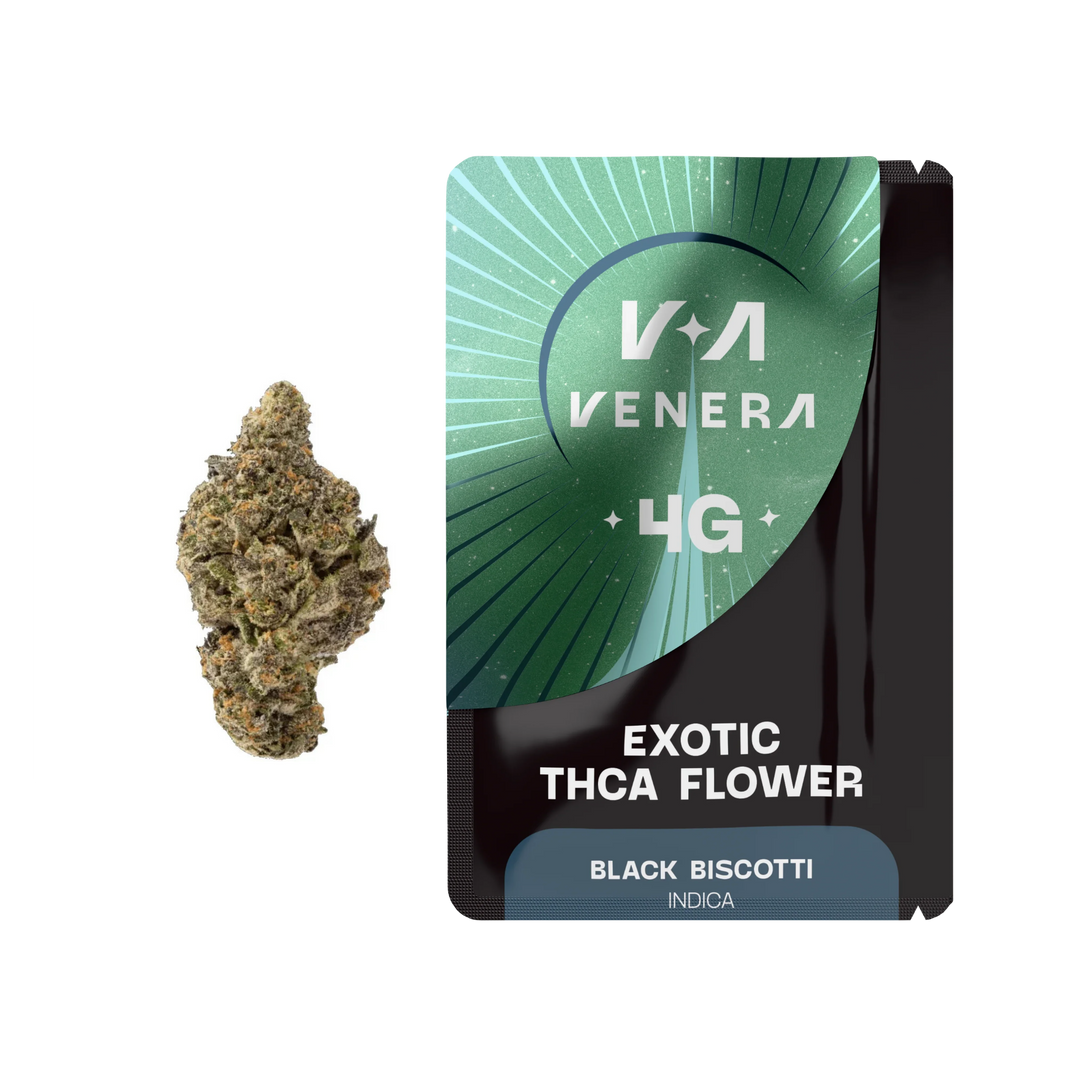 Black Biscotti THCA Hemp Flower (Indica)