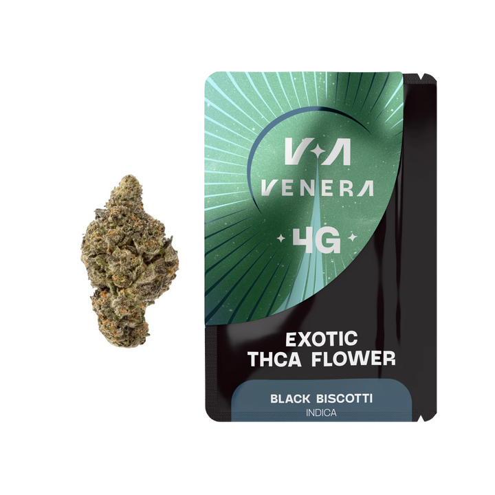 Black Biscotti THCA Hemp Flower (Indica)