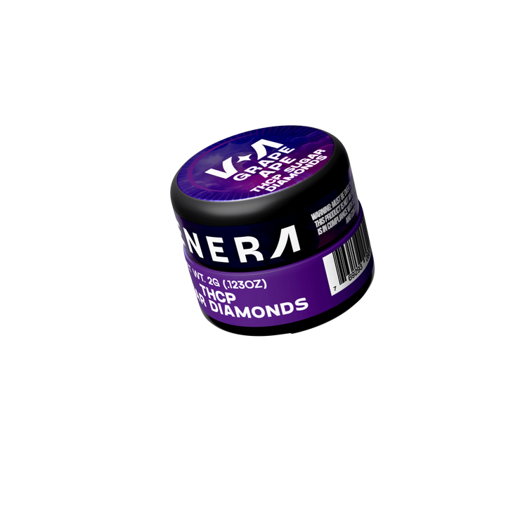 Jar of Grape Ape THCA Hemp Flower