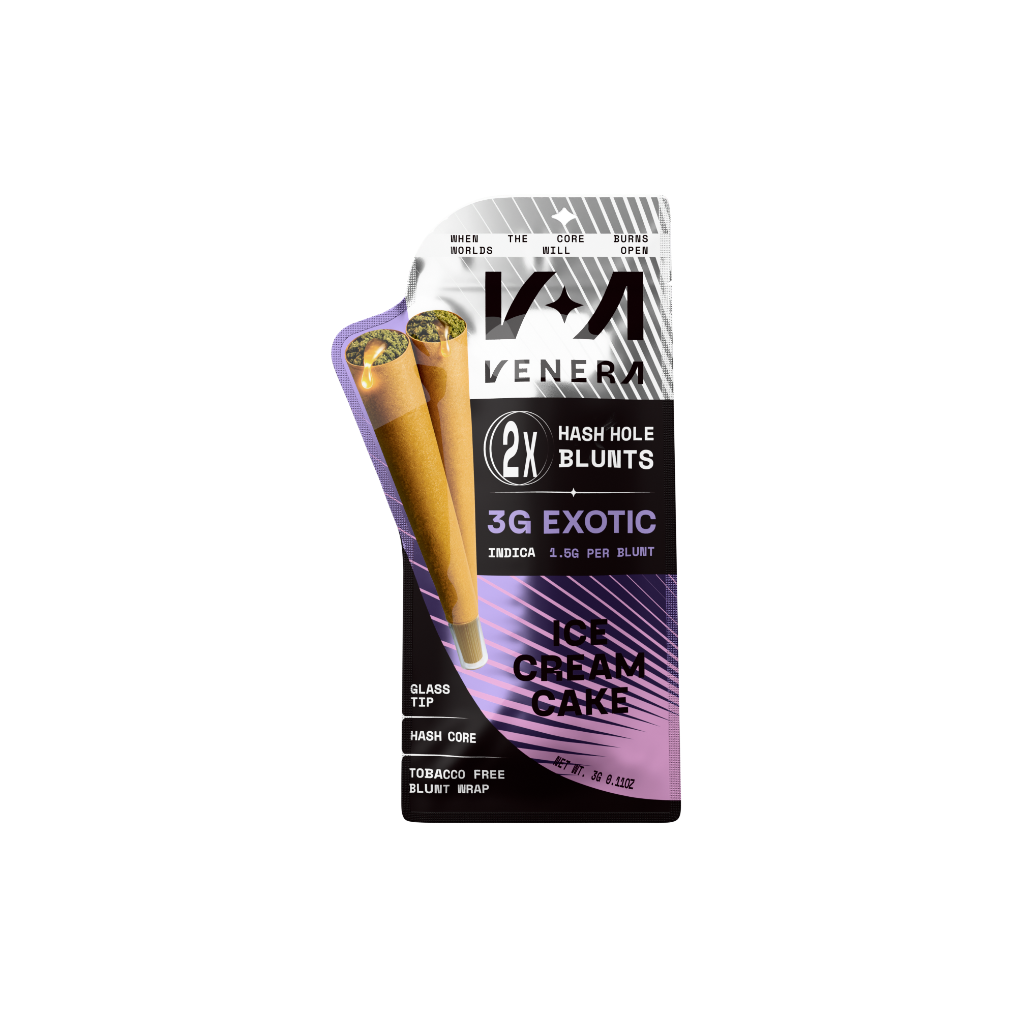 2 Pack Hash Hole Blunts (3G)