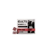 Cults Sacraments Cardinal Cherry Intimacy functional gummies 2-pack with gummies shown