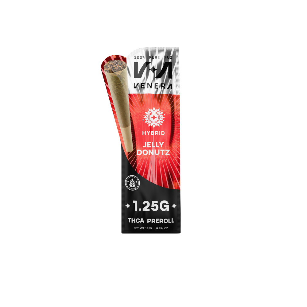 1.25g THCa Pure Nug Pre Rolls - Jelly Donutz