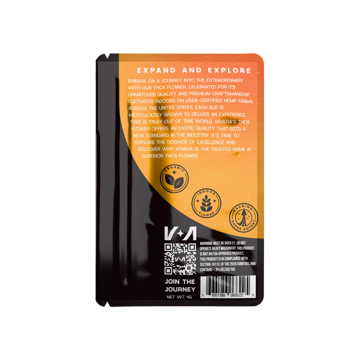 Orange Kush THCA Hemp Flower (Sativa)