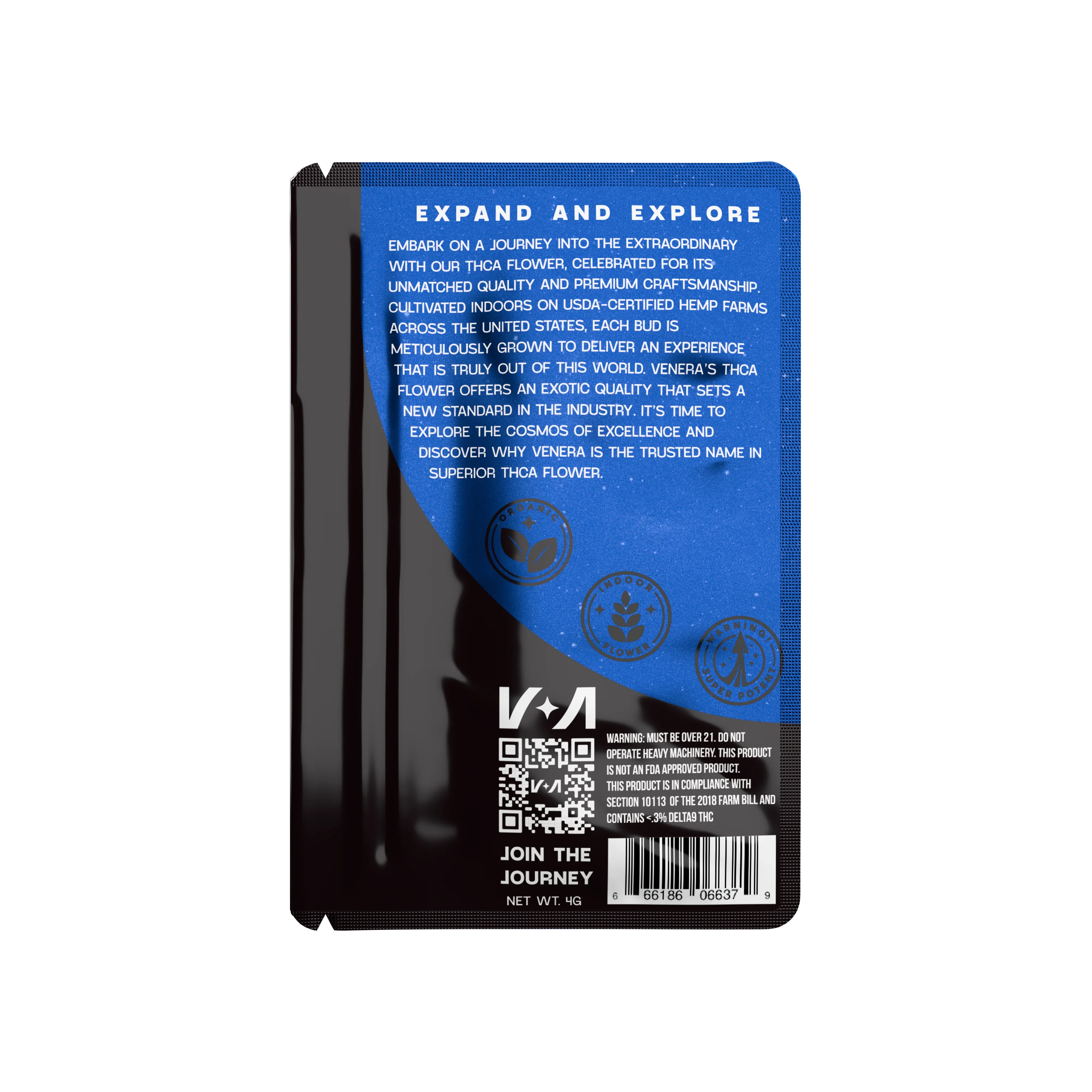 Image of Pluto THCA Hemp Flower (Indica)