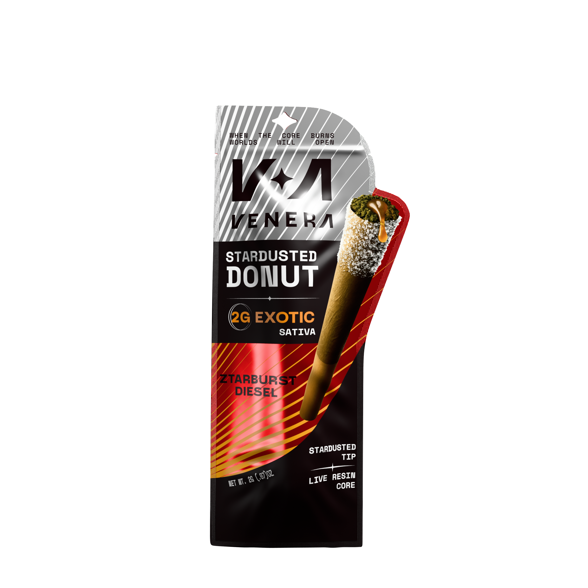 2G Stardusted Donut - Exotic Pre-Rolls