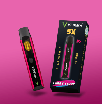 Venera Larry Berry 2 gram disposable - Delta 8, thco hhc, thcp and live resin