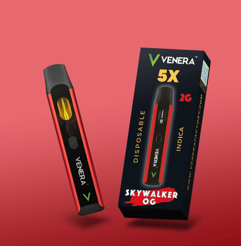 Venera Skywalker og 2 gram disposable - Delta 8, thco hhc, thcp and live resin