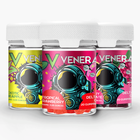 High Potency Delta 9 THC + THCP Vegan Edibles - Buy Delta 9 Gummies Now at Venera!